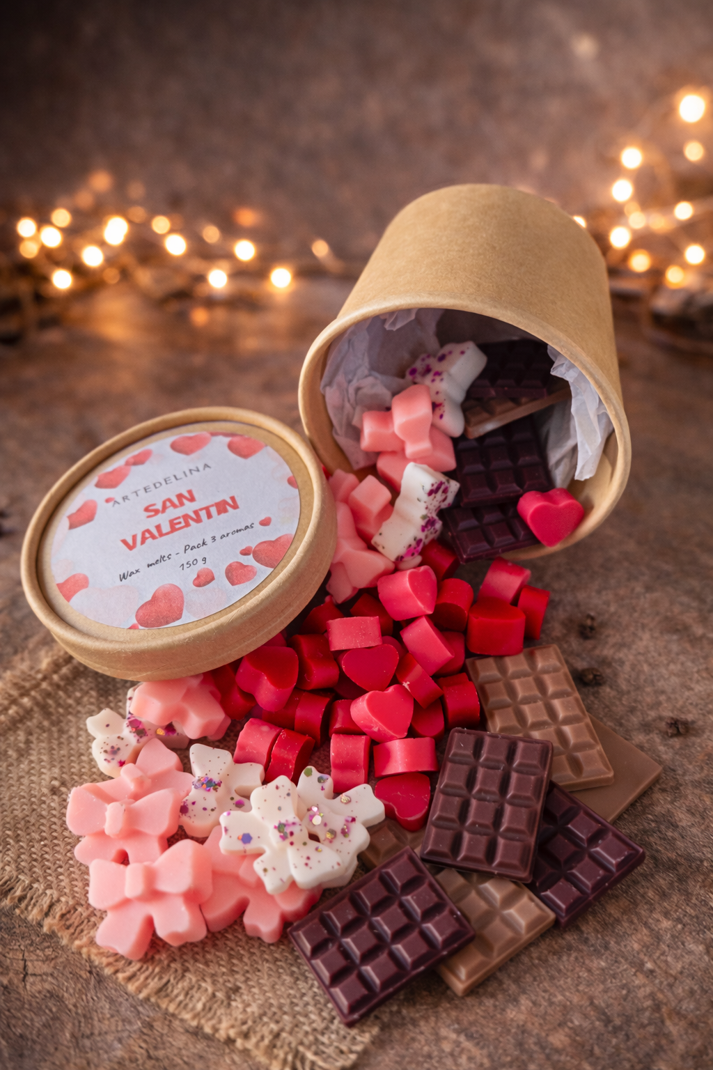 Pack Wax Melts 3 Aromas y Quemador Cerámico