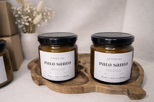 Vela aromática – Palo Santo (40h.)