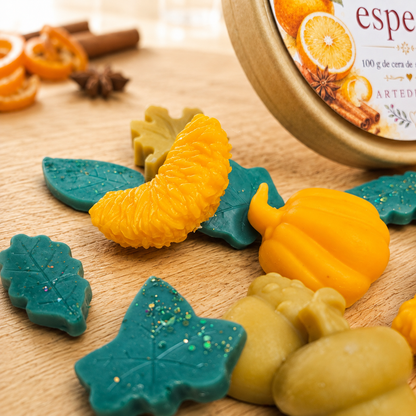 Caja Otoñal – 7 Aromas de Cera de Soja