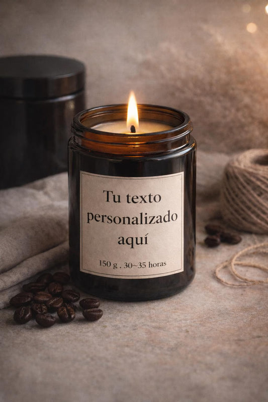 Vela personalizada para regalo