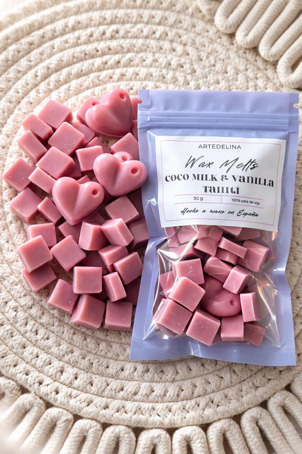Wax Melts Coco Milk y Vainilla Tahití
