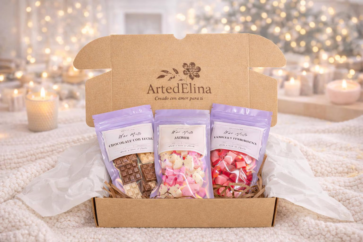 Colección Dulces Aromas Wax Melts – Cera de Soja Aromática 150g