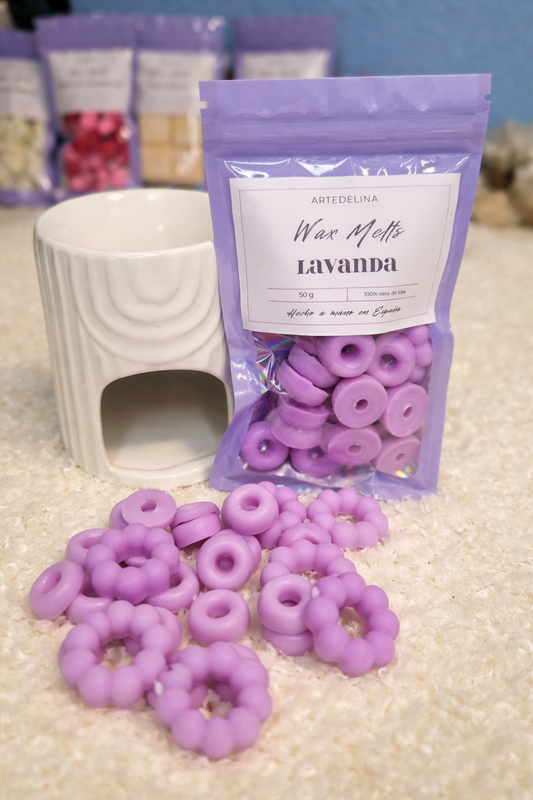 Quemador cerámico blanco elegante para wax melts decoración hogar