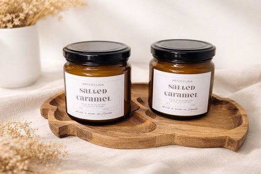 Vela aromática – Salted Caramel (40h.)